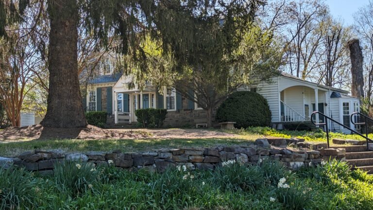 Unsere Unterkunft in der Nähe von Pembroke, Virginia, USA